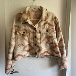 Mi Ami Western Style Cropped Jacket, Size M